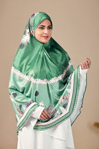 Emerald Bloom Premium Prayer Hijab ( Namaji )