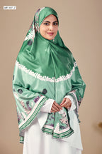 Emerald Bloom Premium Prayer Hijab ( Namaji )