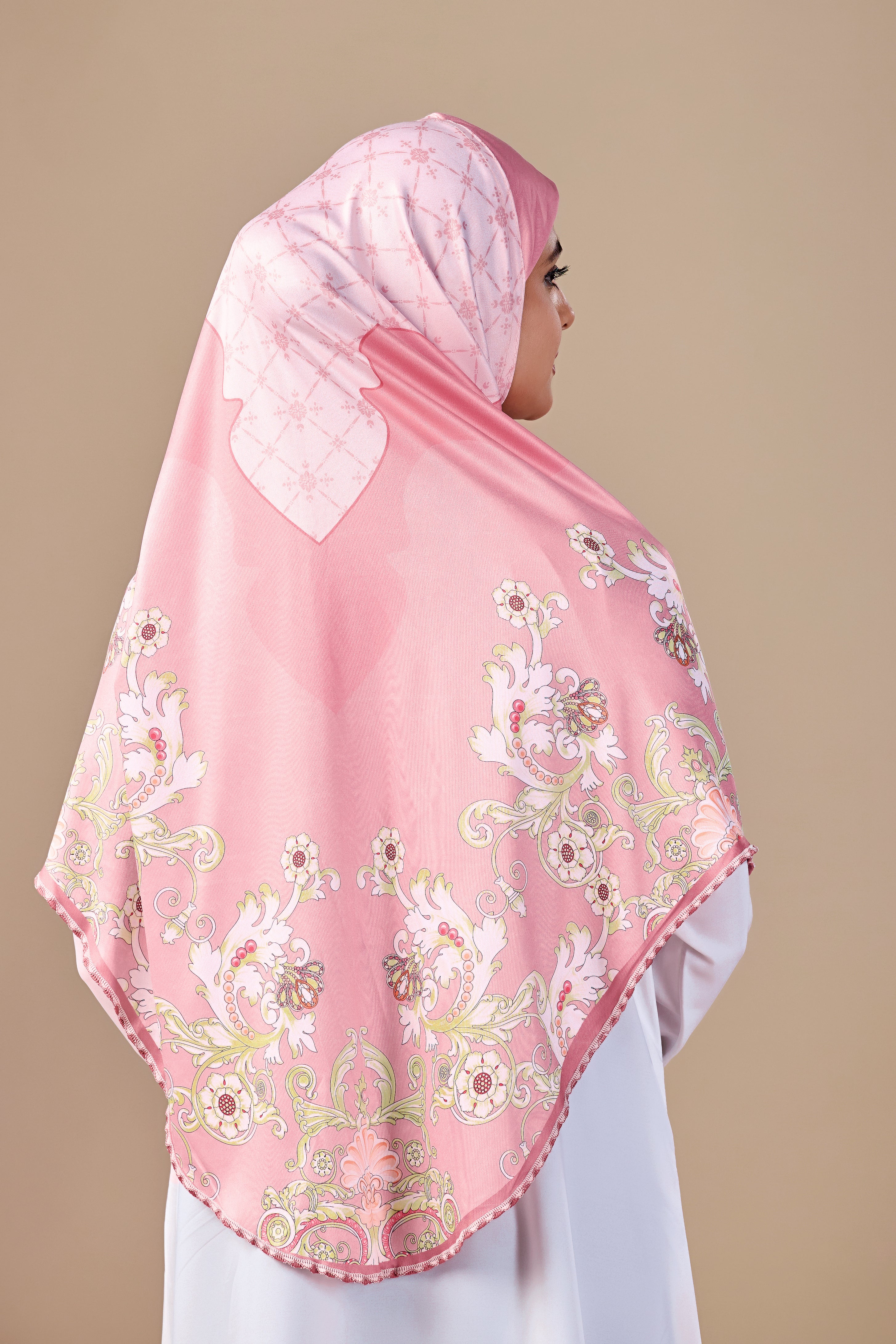 Blossom Grace Malaysian Printed Hijab