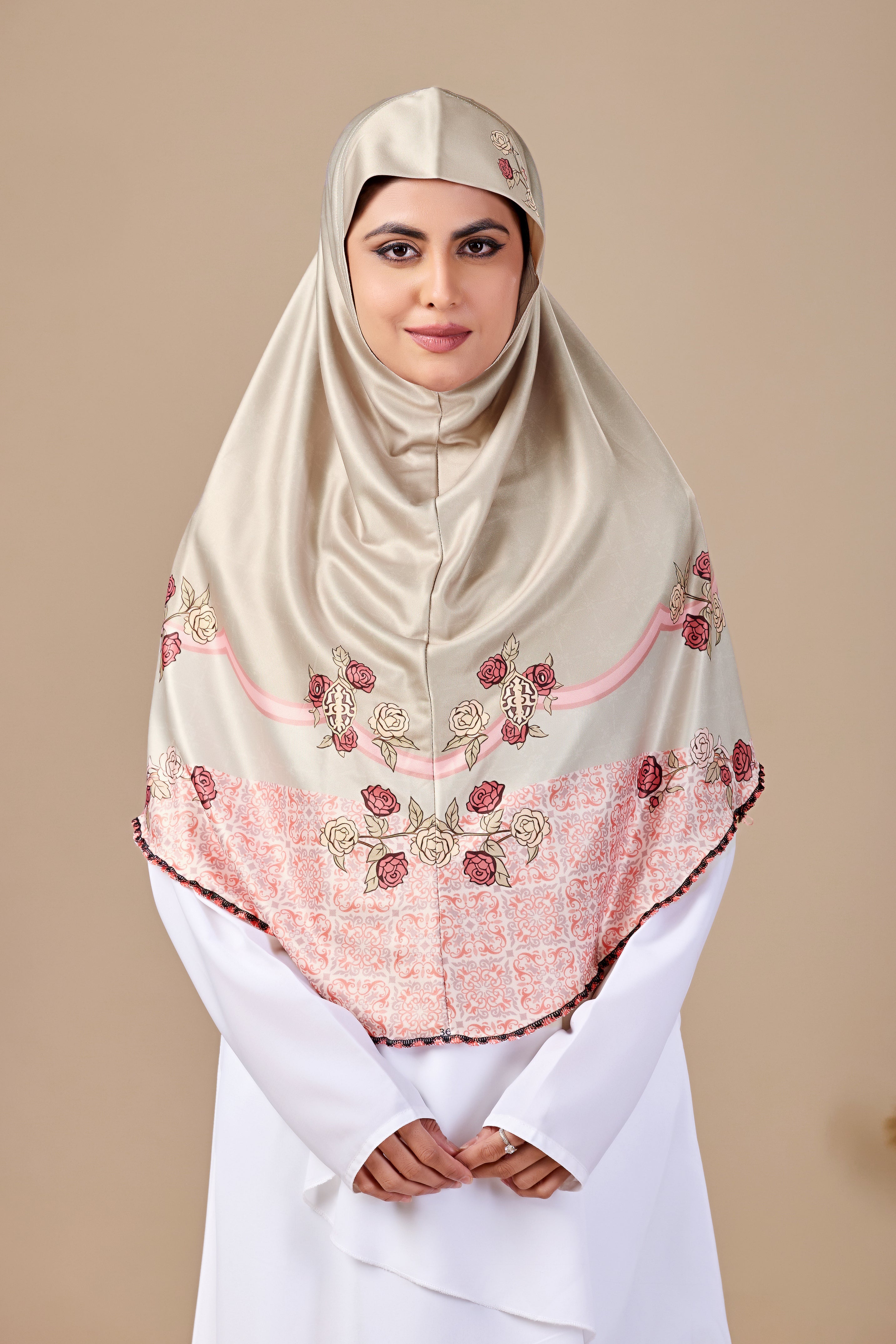 Blossom Grace Malaysian Printed Hijab