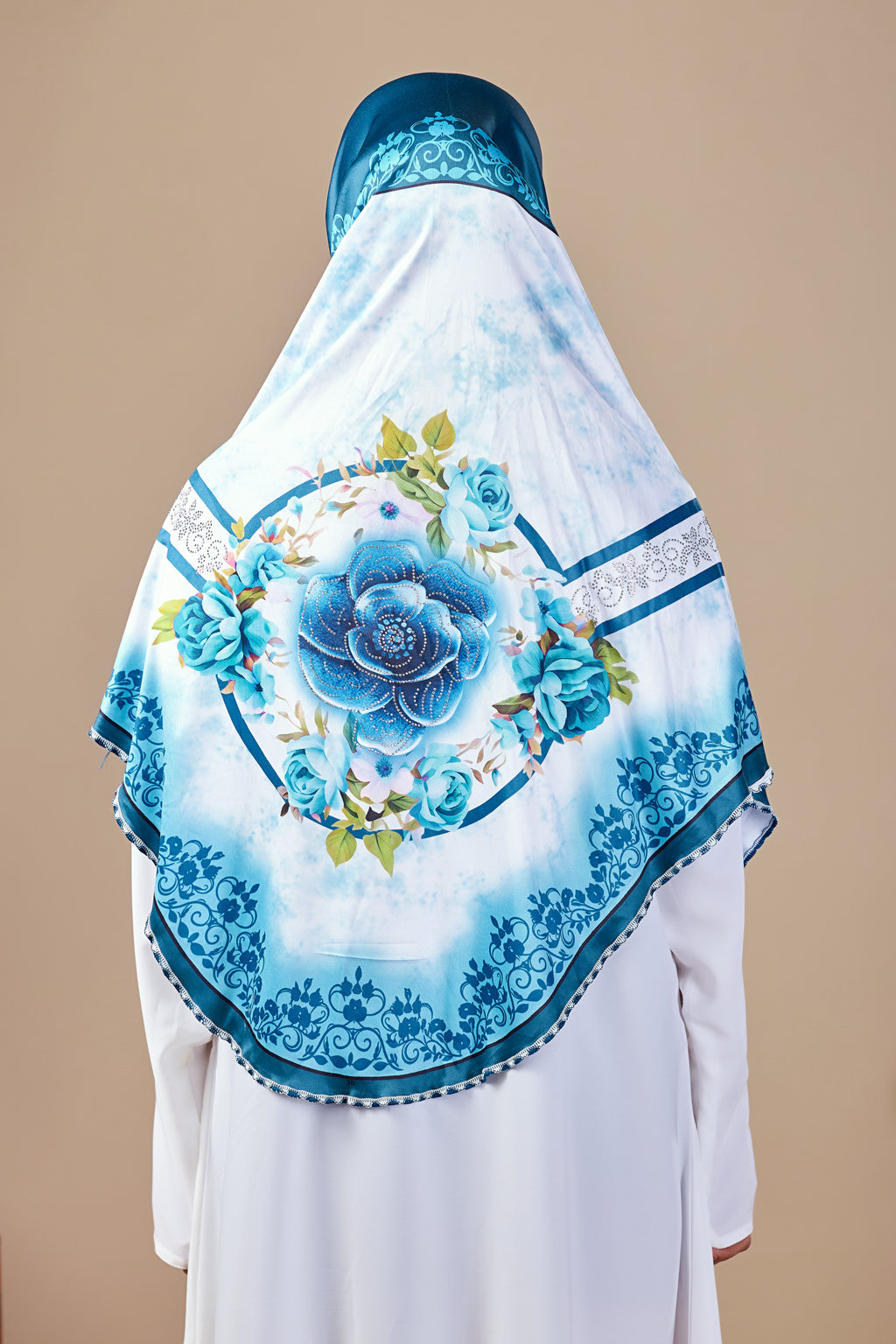 Majesty Malaysian Hijab With diamond Work