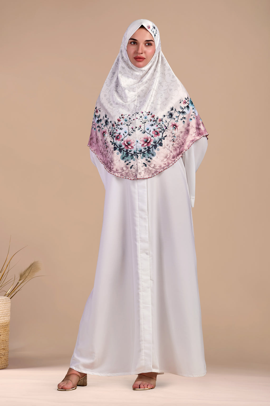 Blossom Grace Malaysian Printed Hijab
