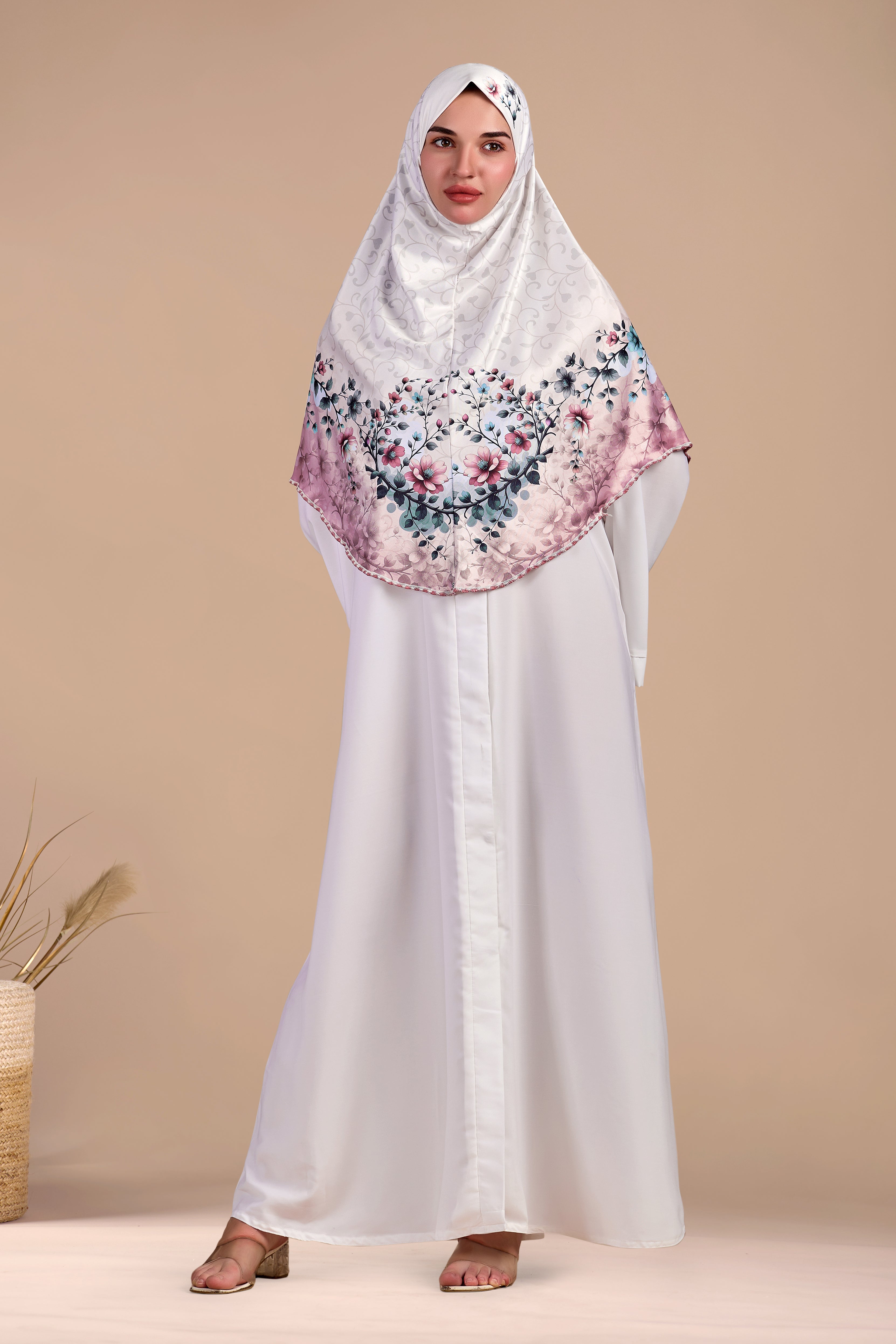 Blossom Grace Malaysian Printed Hijab
