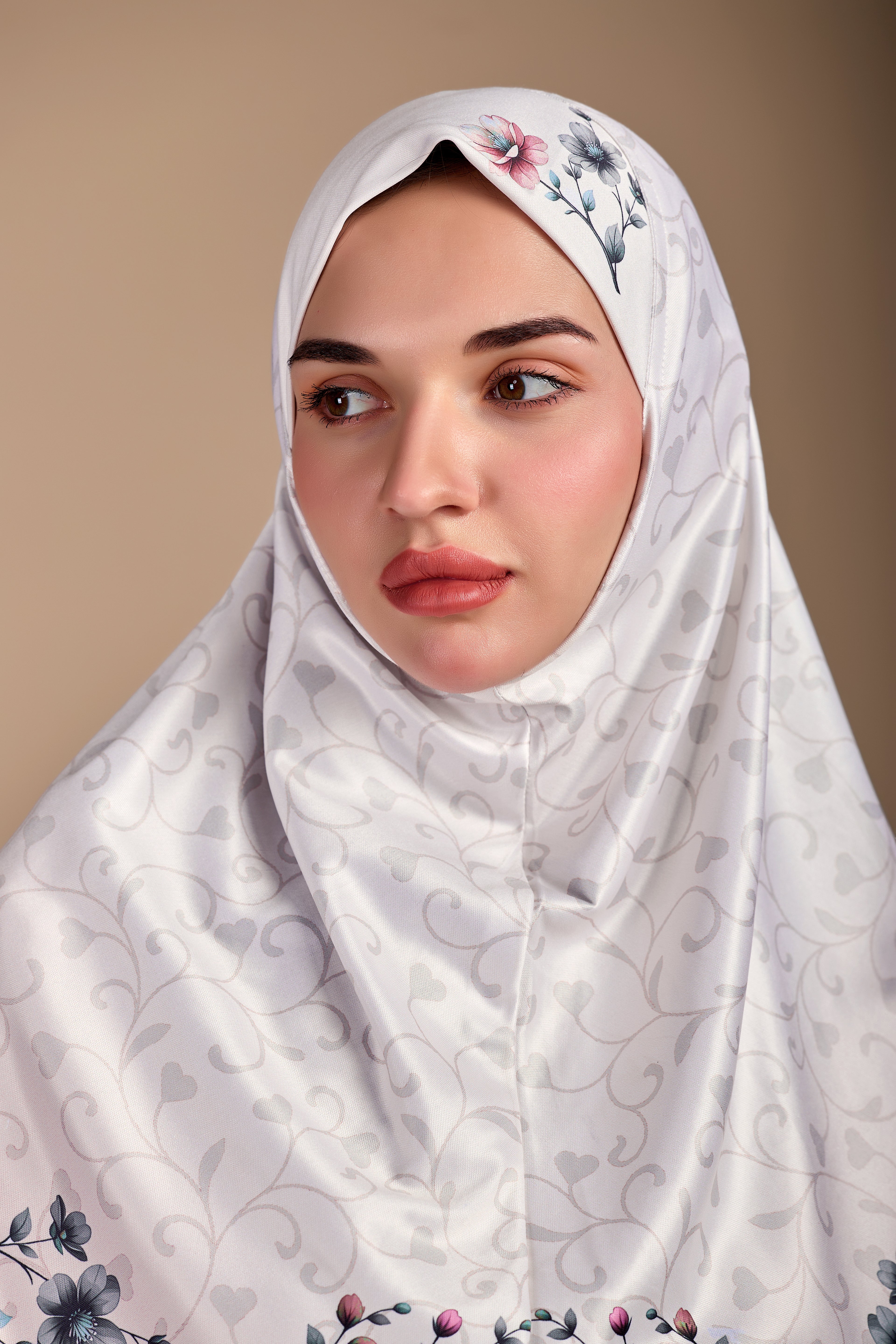Blossom Grace Malaysian Printed Hijab