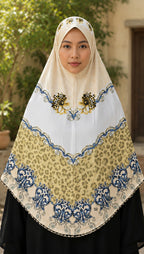 Golden Bloom Royale Khimar