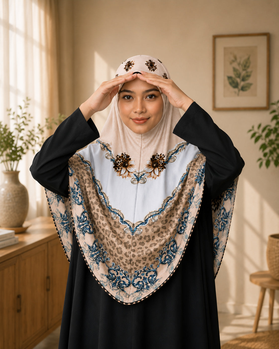 Mint Noor Elegance Khimar
