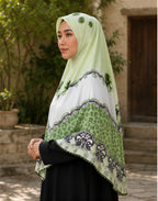 Sage Blossom Elegance Khimar
