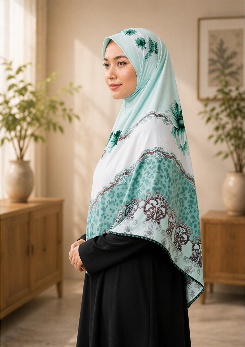 Mint Noor Elegance Khimar