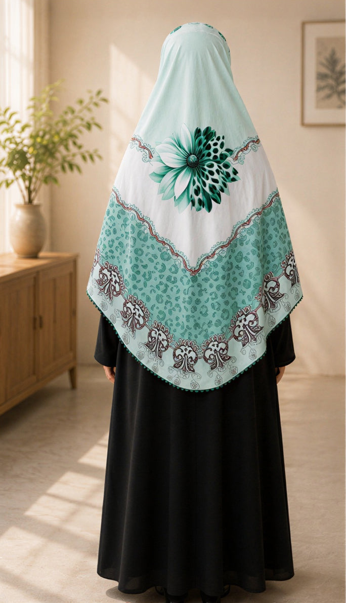 Mint Noor Elegance Khimar