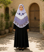 Lavender Noor Luxe Khimar