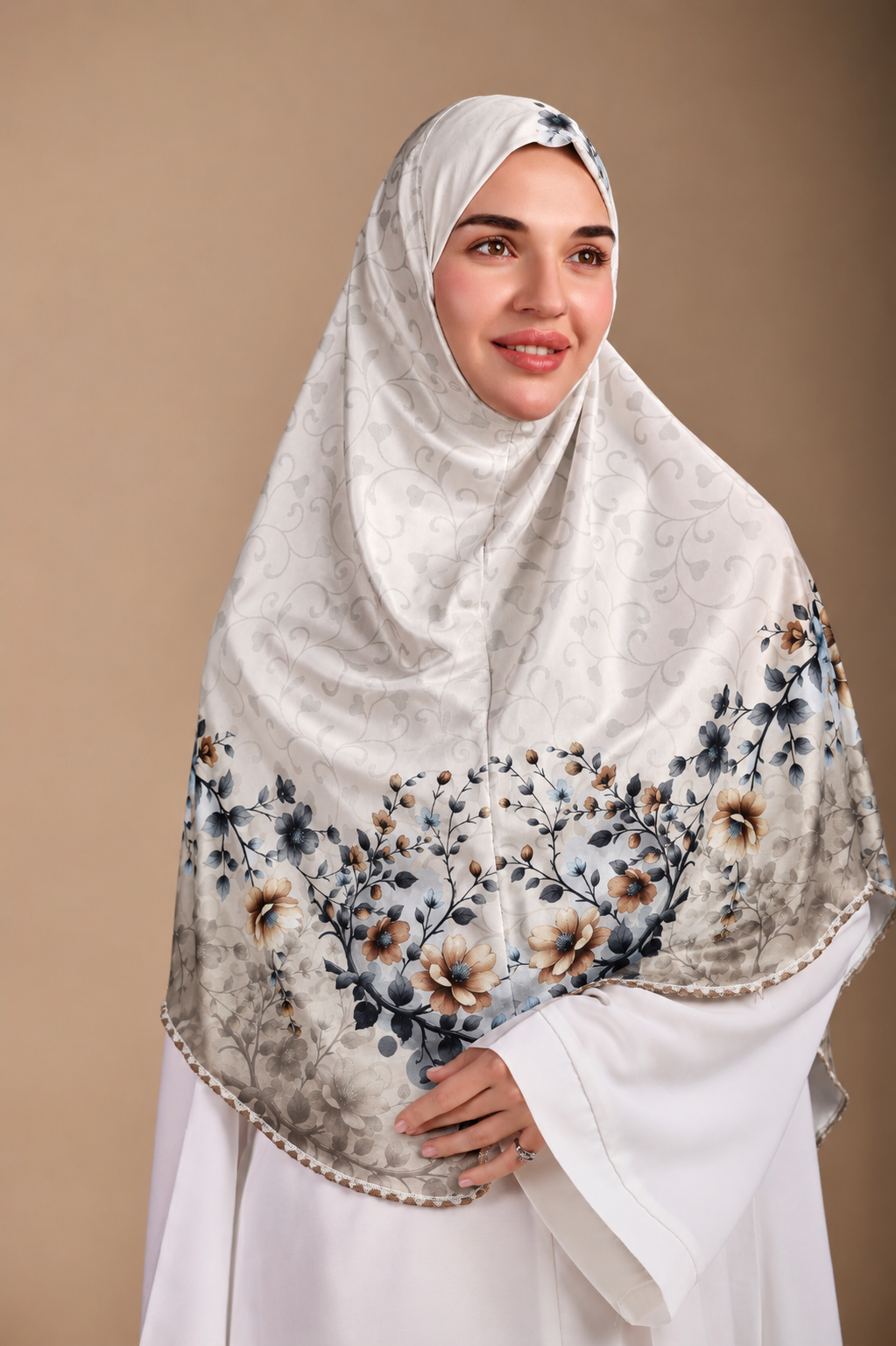 Blossom Grace Malaysian Printed Hijab