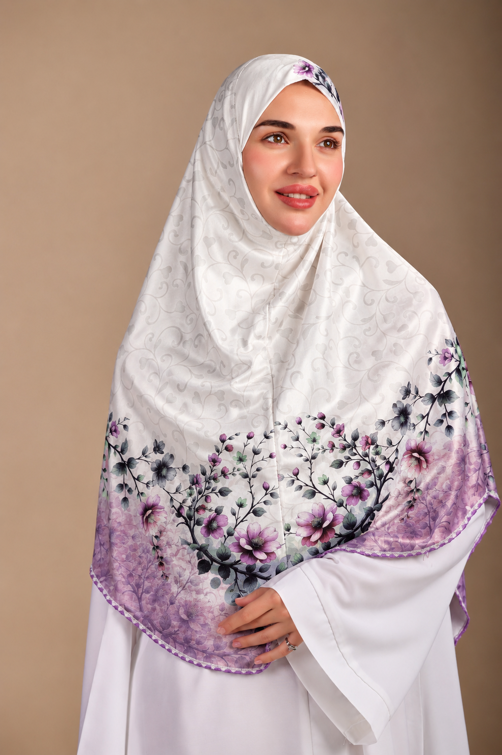 Blossom Grace Malaysian Printed Hijab