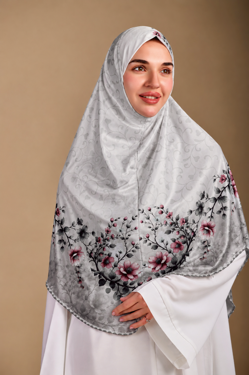Blossom Grace Malaysian Printed Hijab