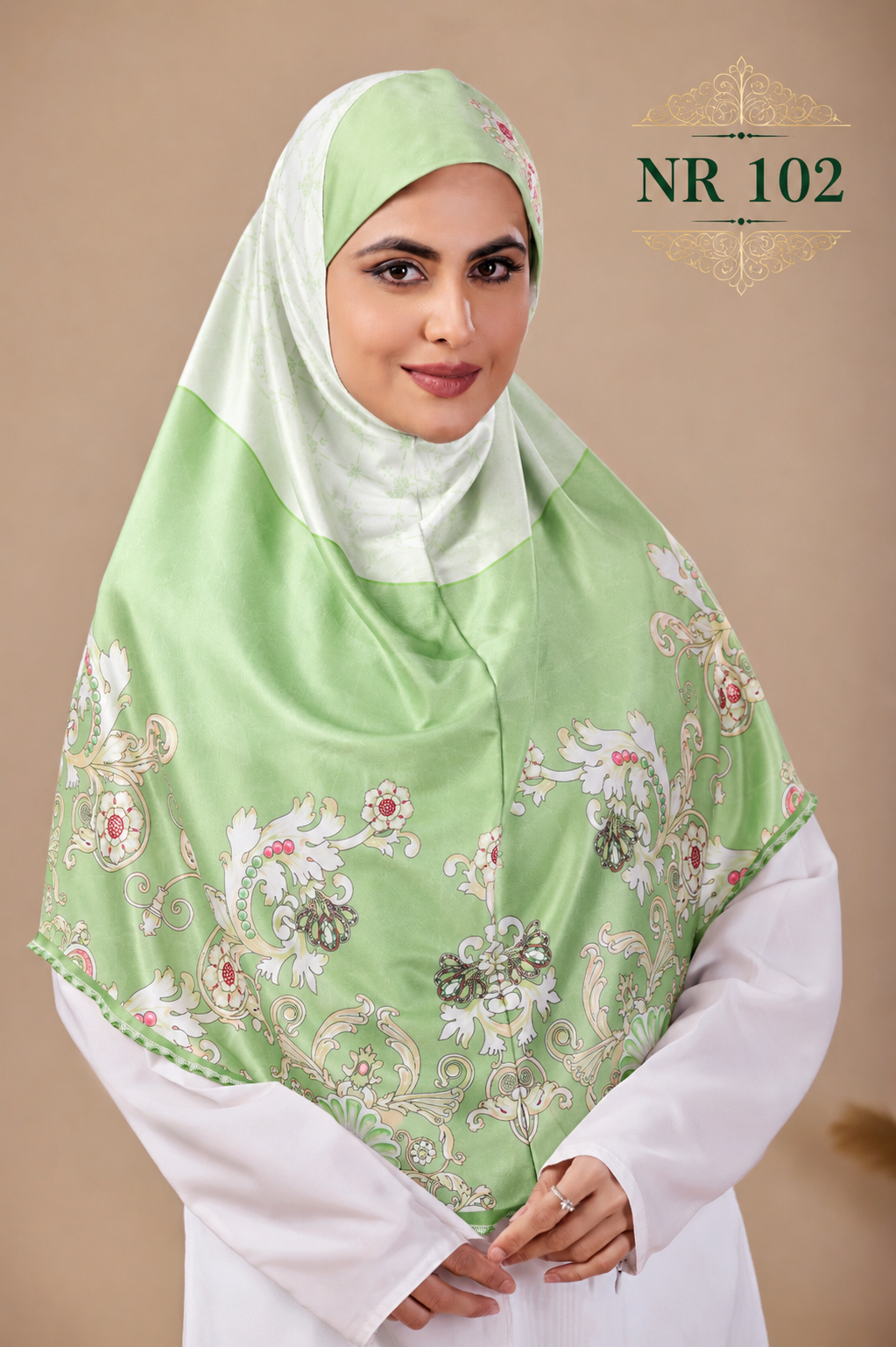 Blossom Grace Malaysian Printed Hijab