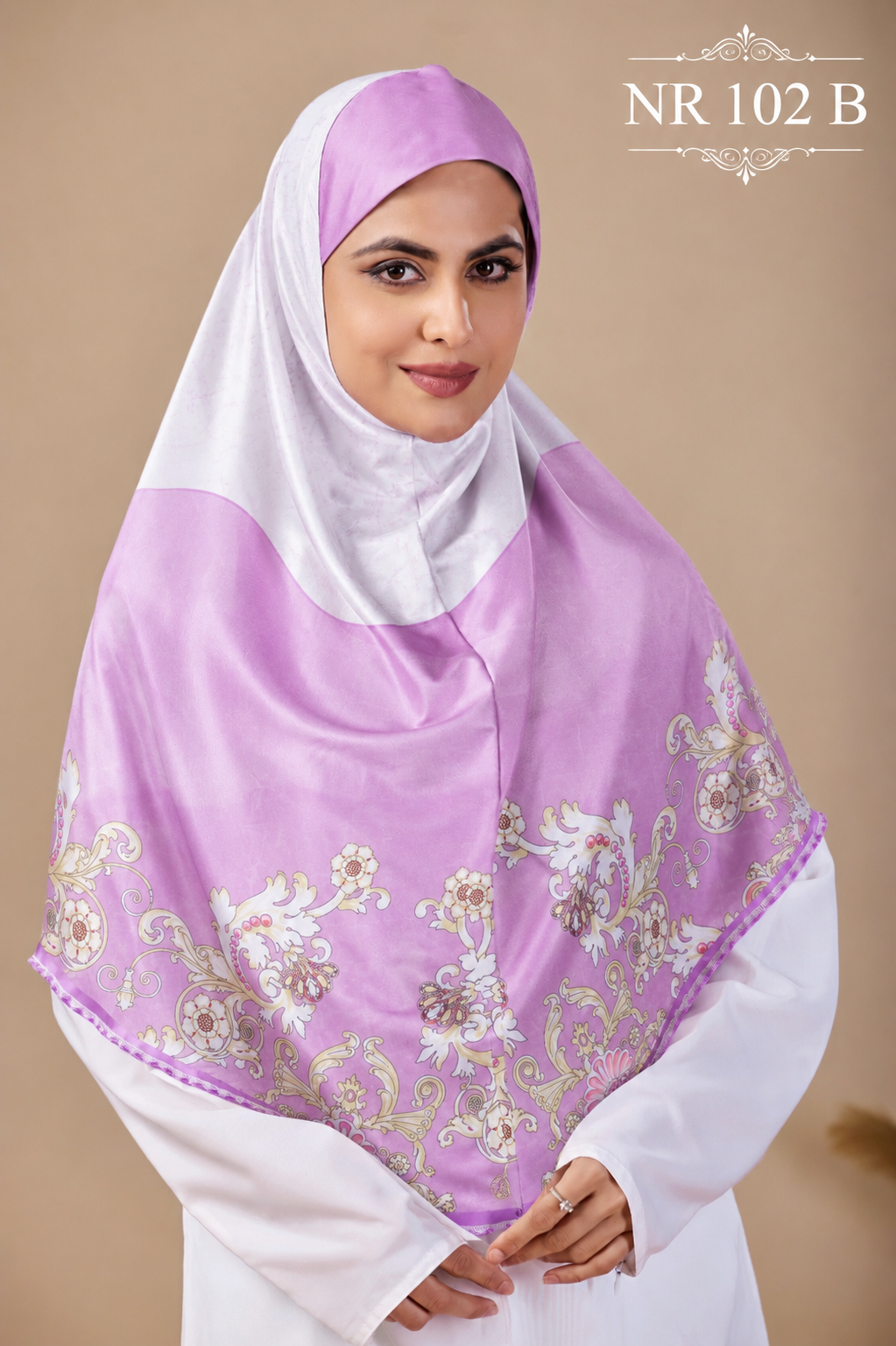 Blossom Grace Malaysian Printed Hijab