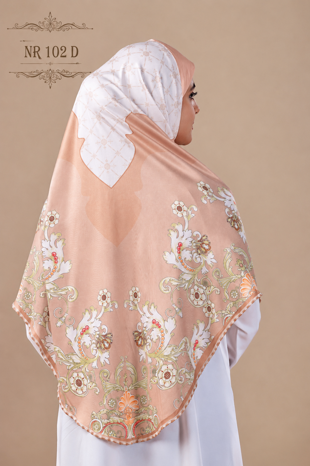 Blossom Grace Malaysian Printed Hijab