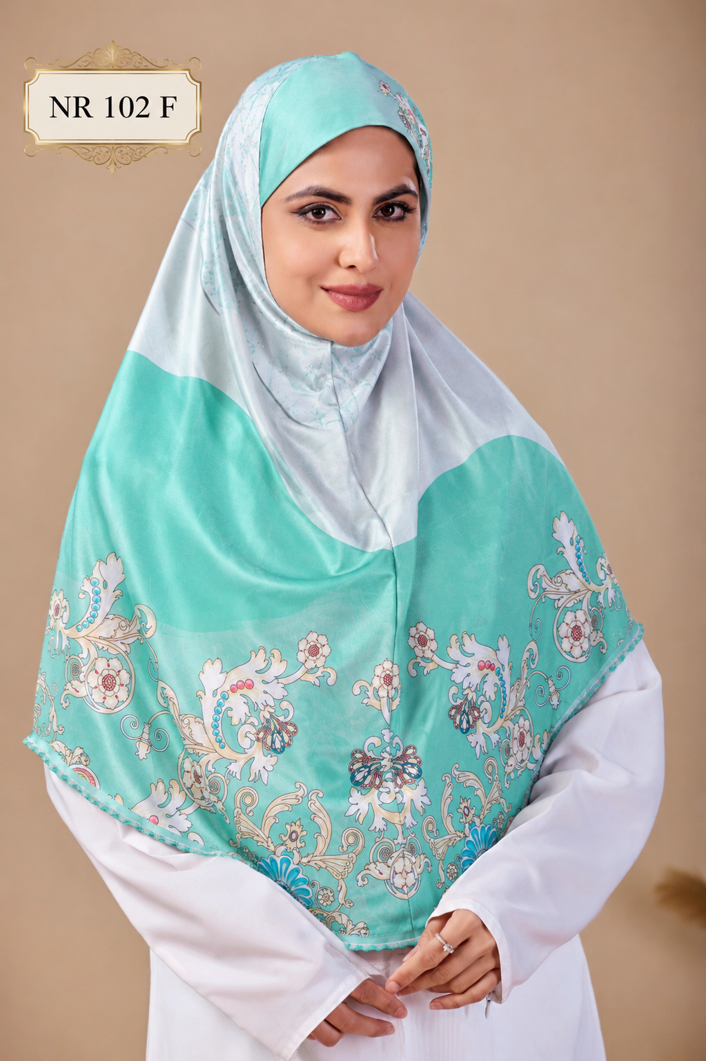 Blossom Grace Malaysian Printed Hijab