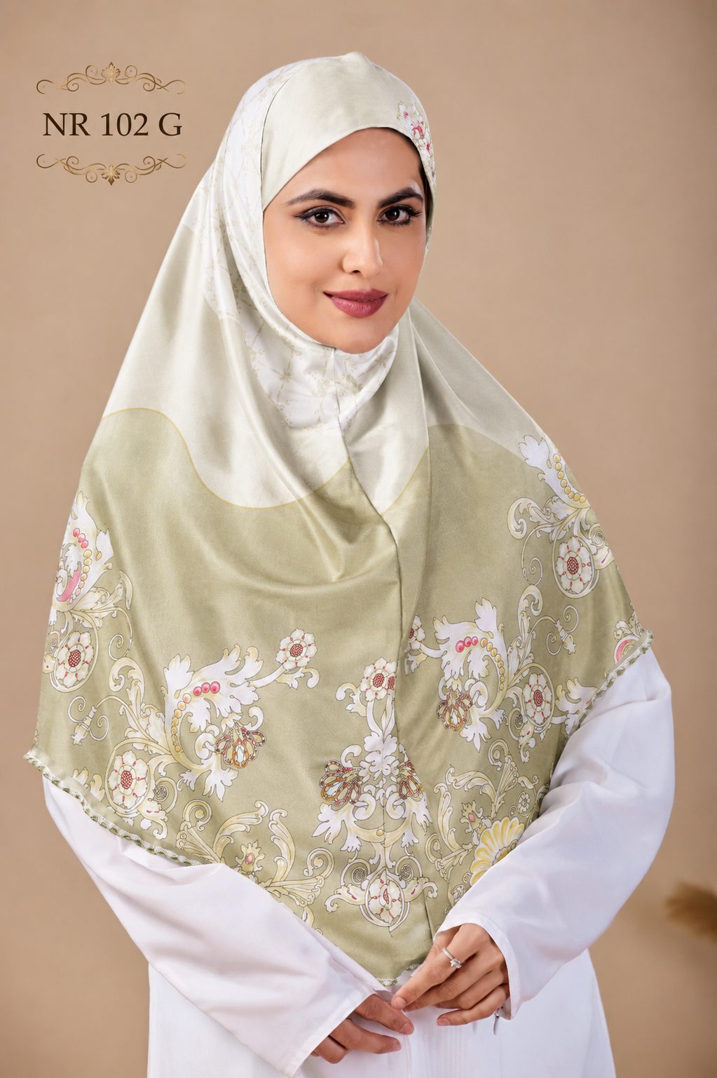 Blossom Grace Malaysian Printed Hijab