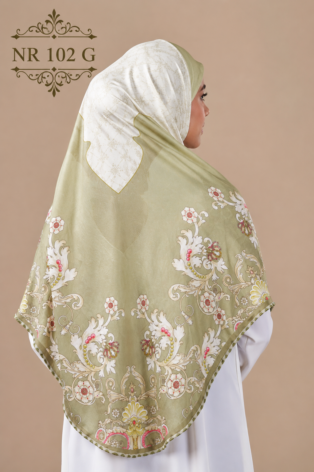 Blossom Grace Malaysian Printed Hijab