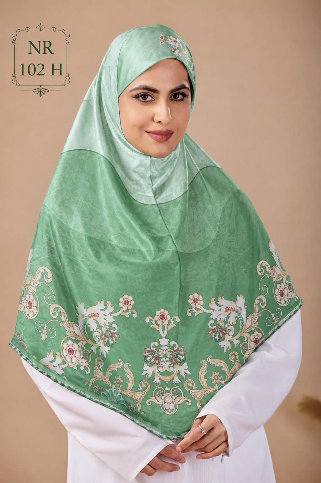 Blossom Grace Malaysian Printed Hijab