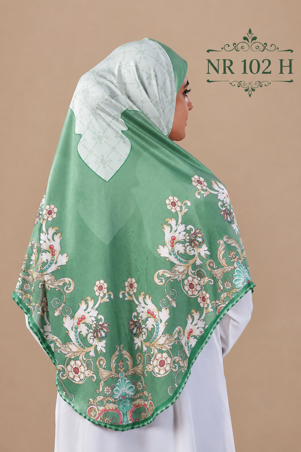 Blossom Grace Malaysian Printed Hijab