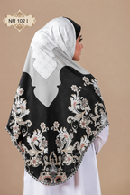 Blossom Grace Malaysian Printed Hijab