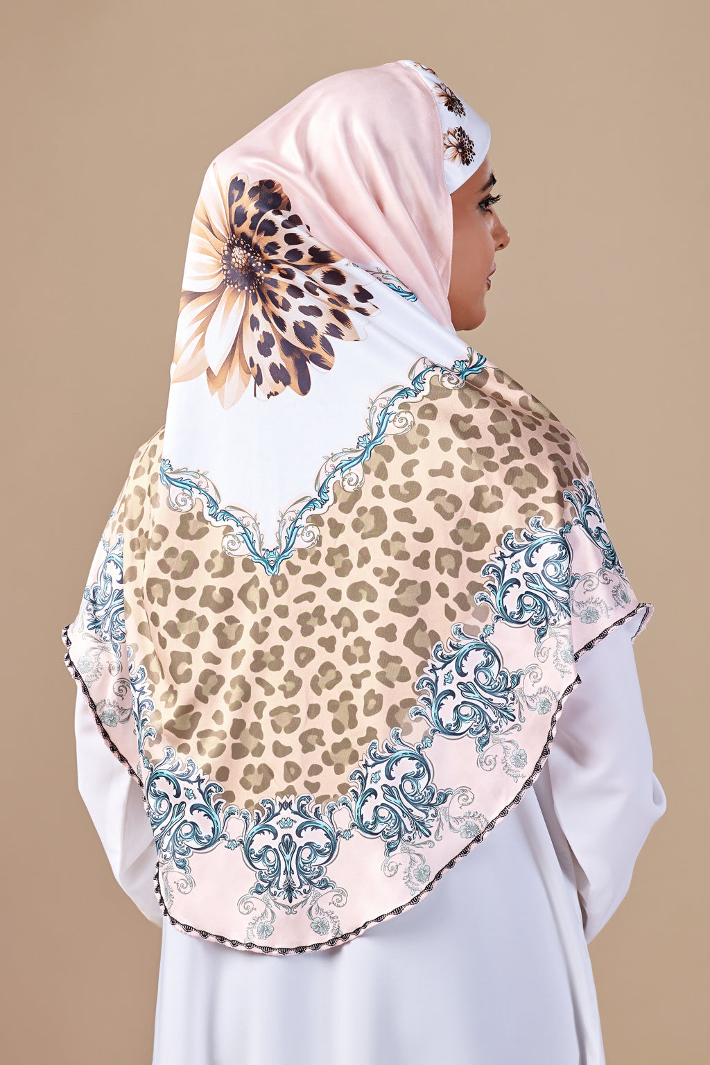 Blossom Grace Malaysian Printed Hijab