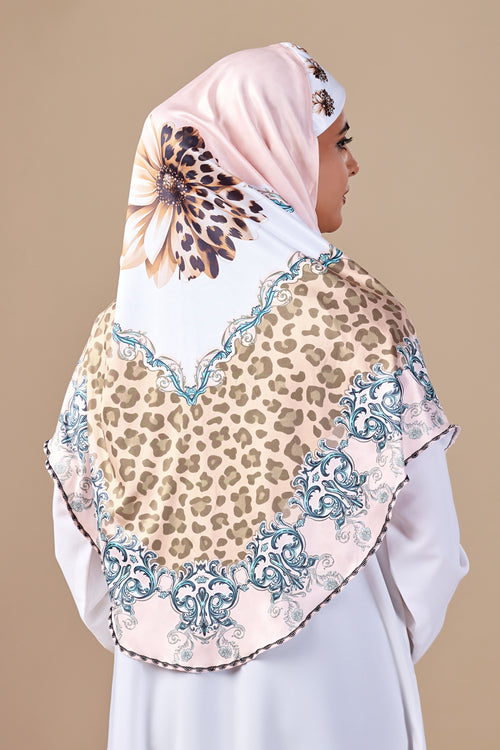 Blossom Grace Malaysian Printed Hijab