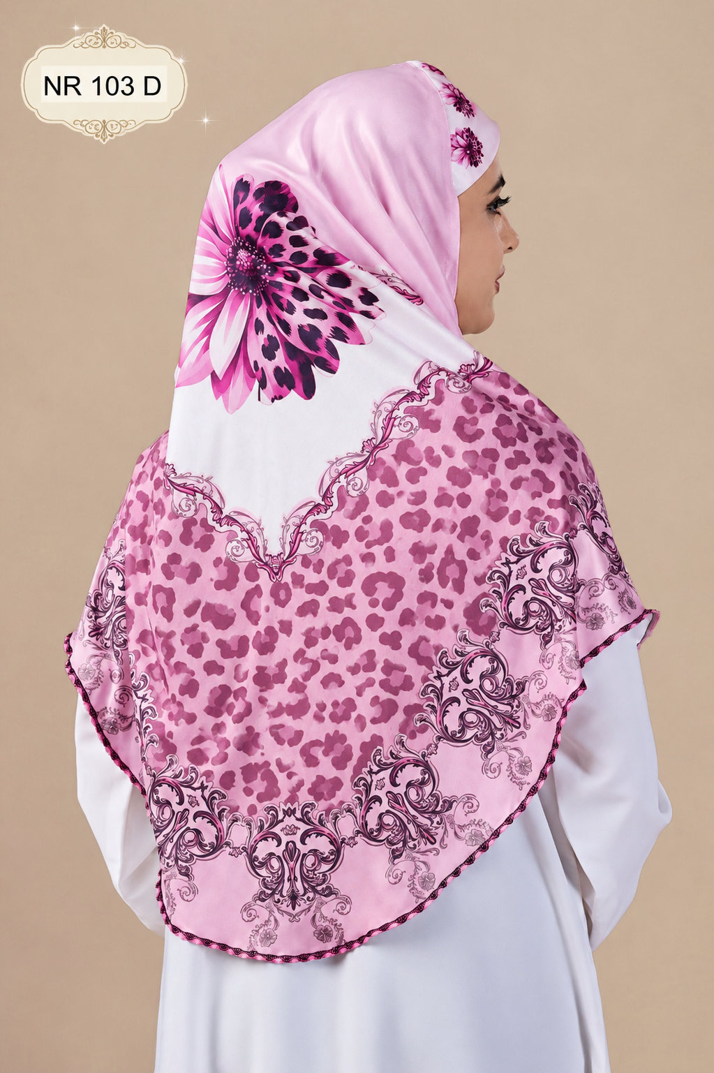 Blossom Grace Malaysian Printed Hijab