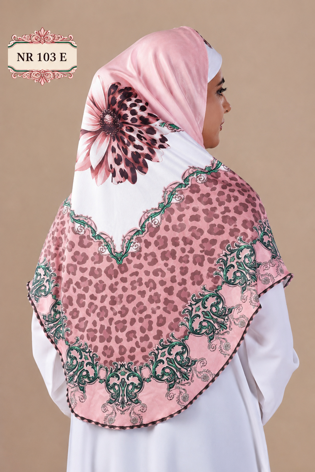 Blossom Grace Malaysian Printed Hijab