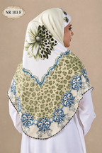 Blossom Grace Malaysian Printed Hijab