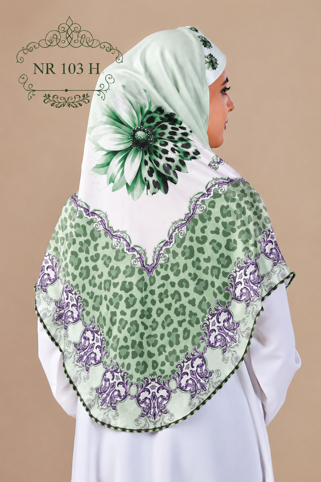 Blossom Grace Malaysian Printed Hijab