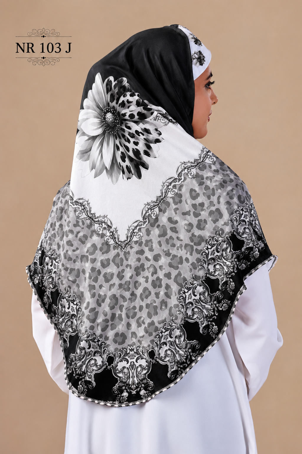 Blossom Grace Malaysian Printed Hijab