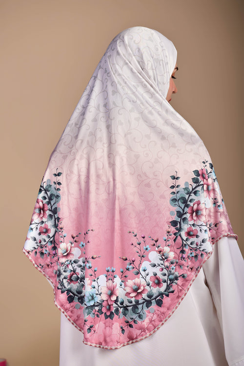 Blossom Grace Malaysian Printed Hijab