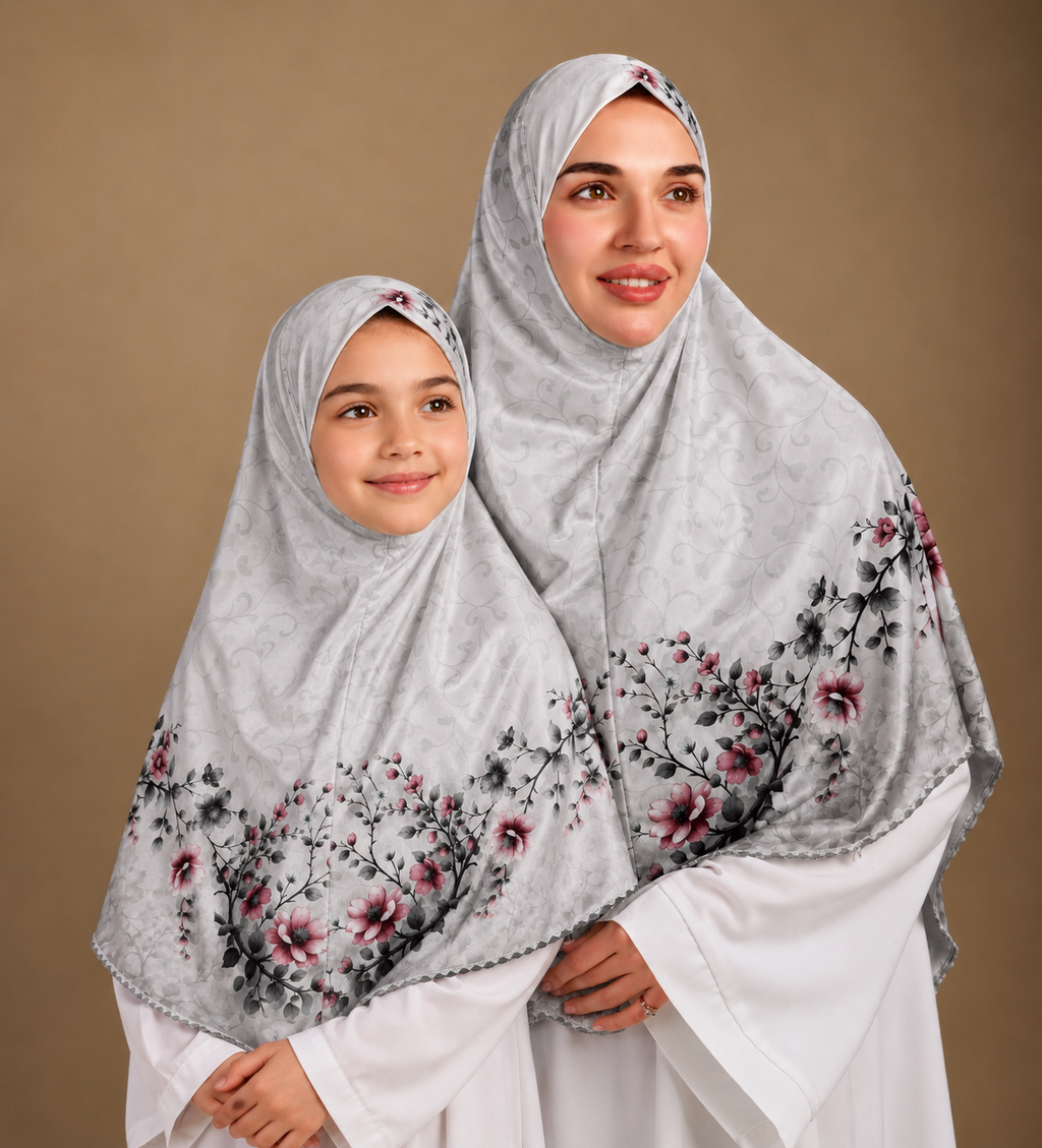Blossom Grace Malaysian Printed Hijab