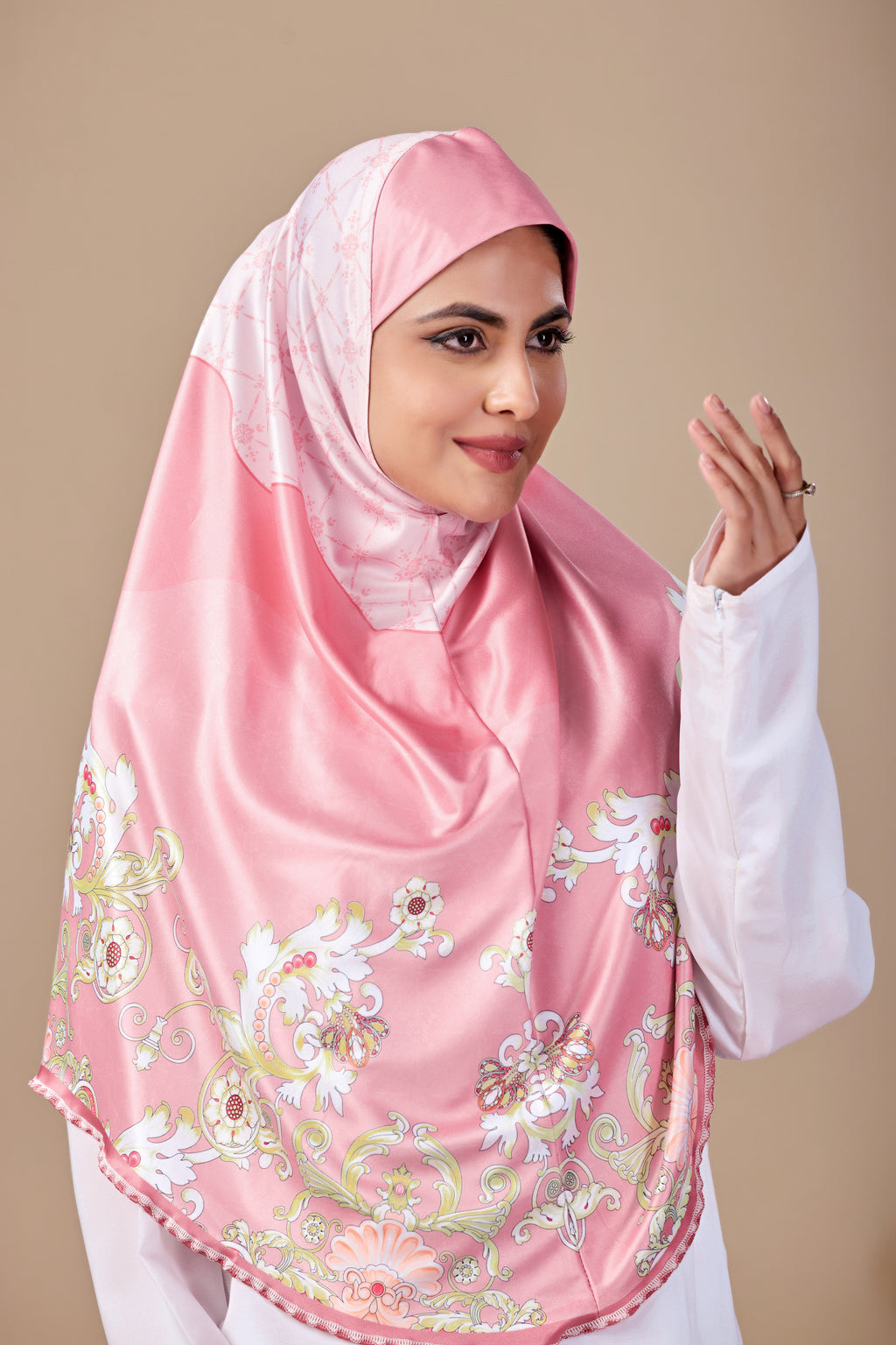 Blossom Grace Malaysian Printed Hijab