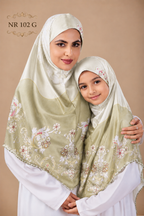 Blossom Grace Malaysian Printed Hijab