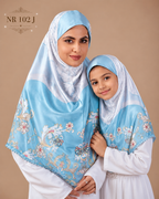 Blossom Grace Malaysian Printed Hijab