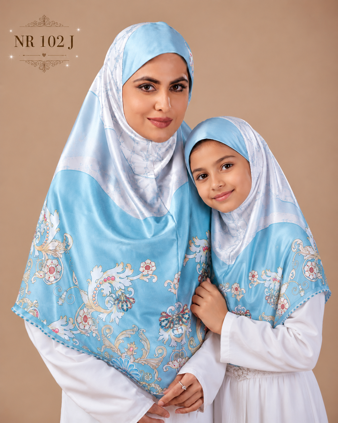 Blossom Grace Malaysian Printed Hijab