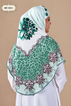 Blossom Grace Malaysian Printed Hijab