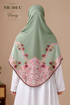 Blossom Grace Malaysian Printed Hijab