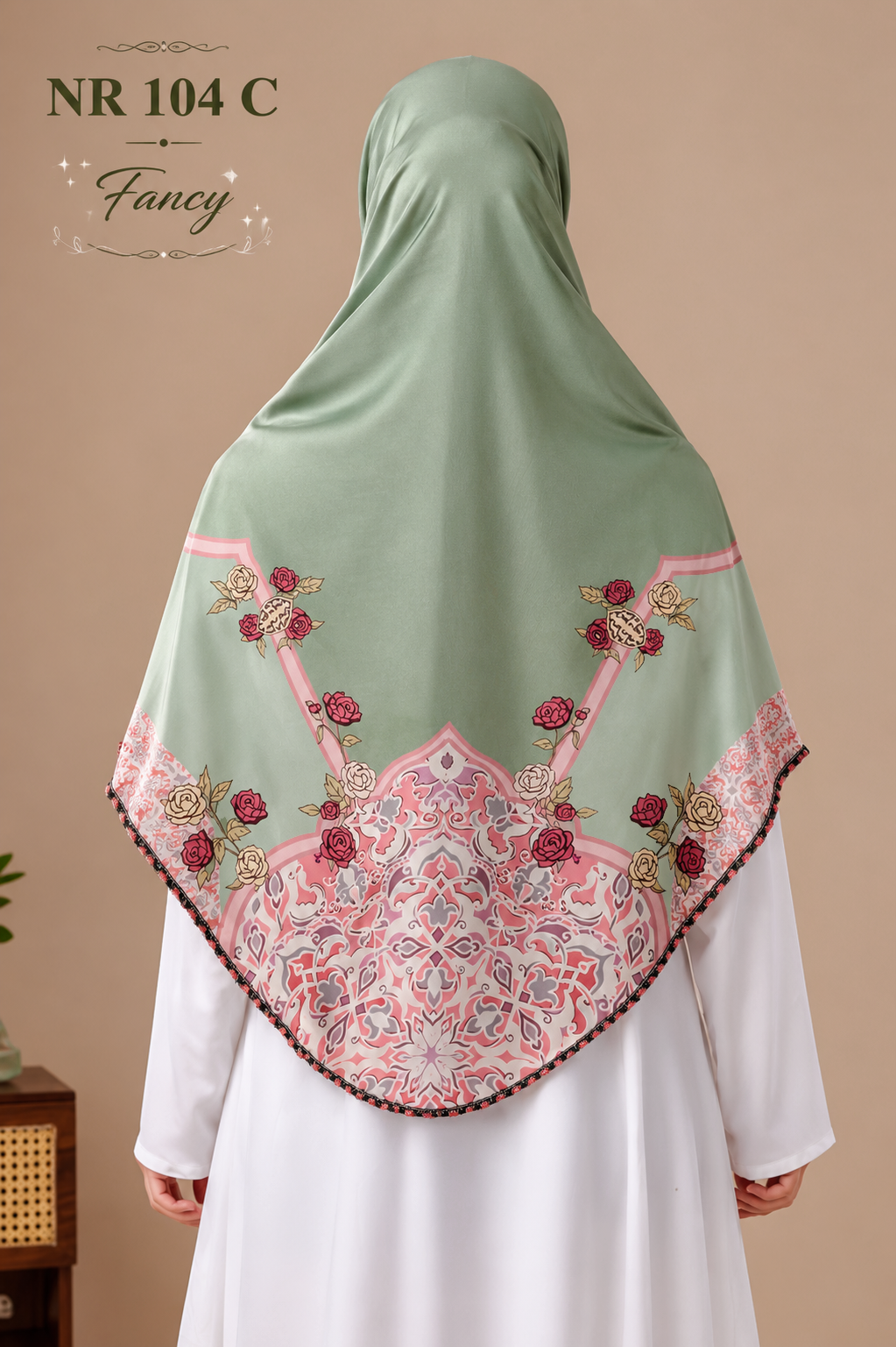 Blossom Grace Malaysian Printed Hijab