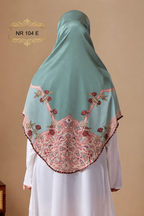 Blossom Grace Malaysian Printed Hijab