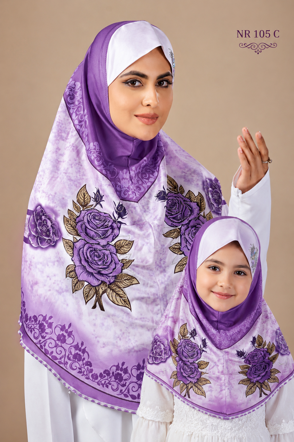 Majesty Malaysian Hijab With diamond Work