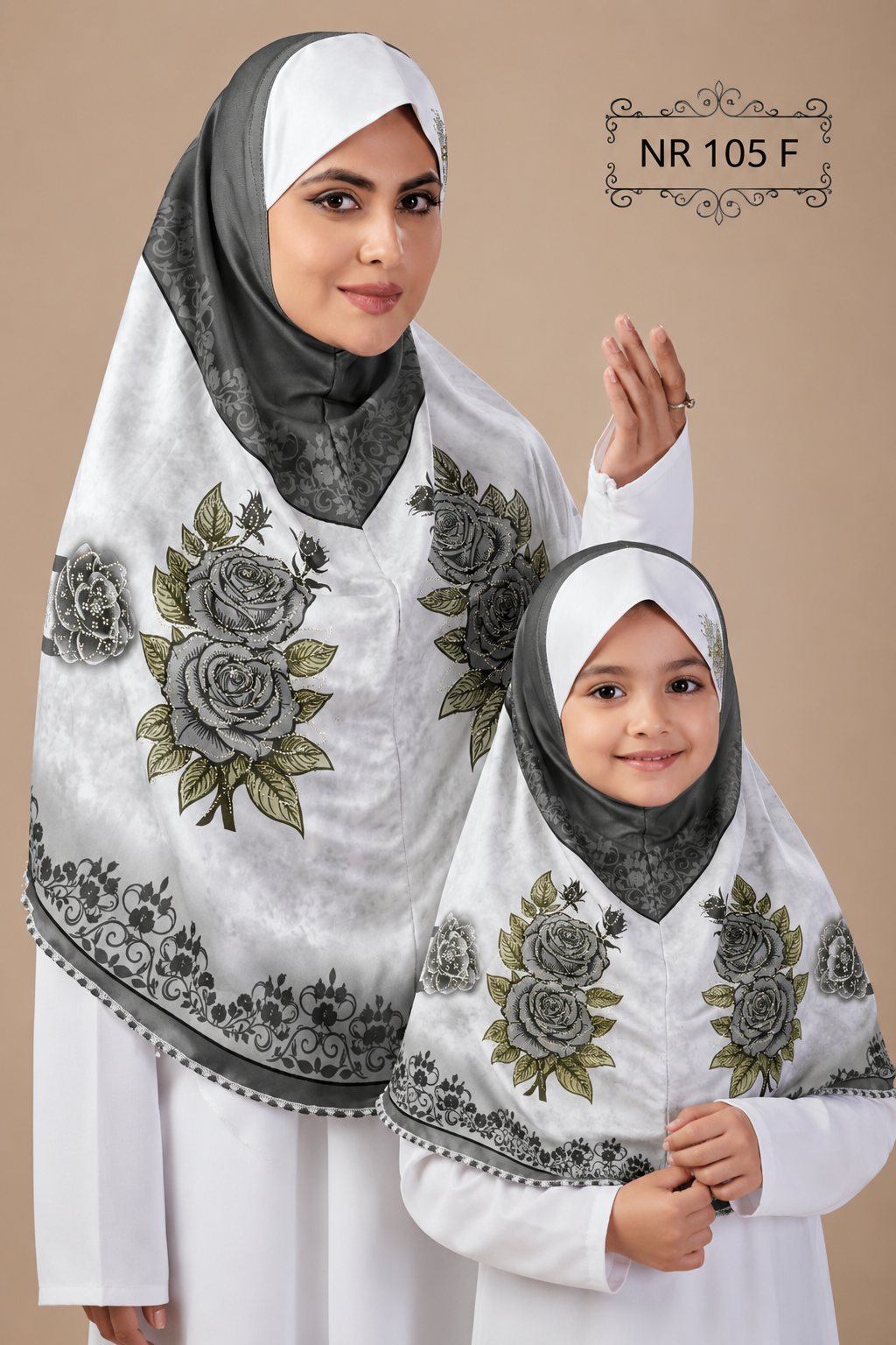 Majesty Malaysian Hijab With diamond Work