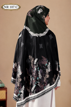 Emerald Bloom Premium Prayer Hijab ( Namaji )