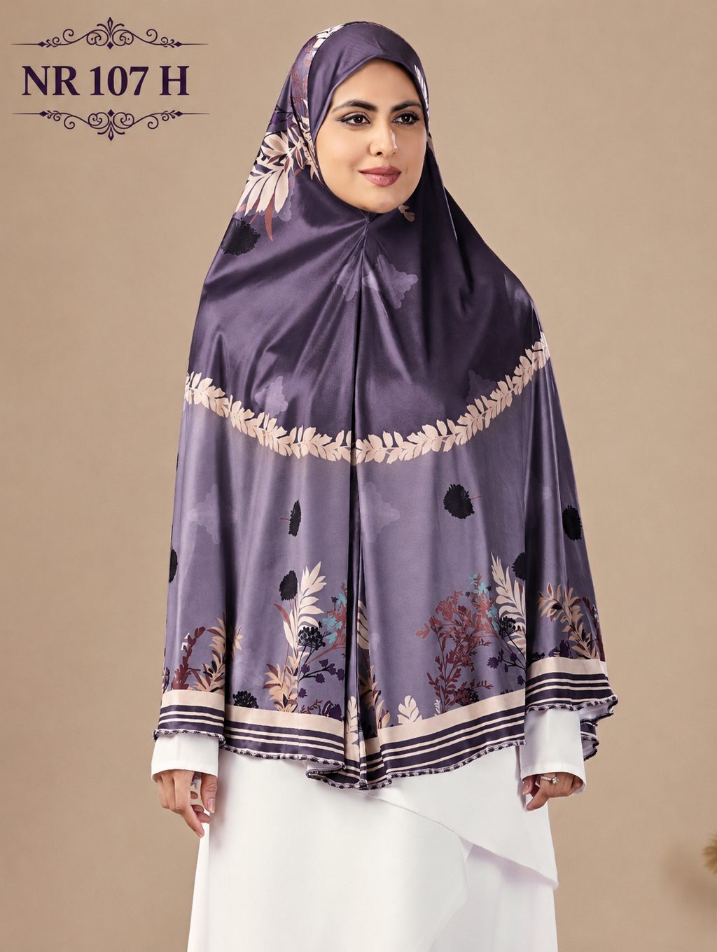 Emerald Bloom Premium Prayer Hijab ( Namaji )