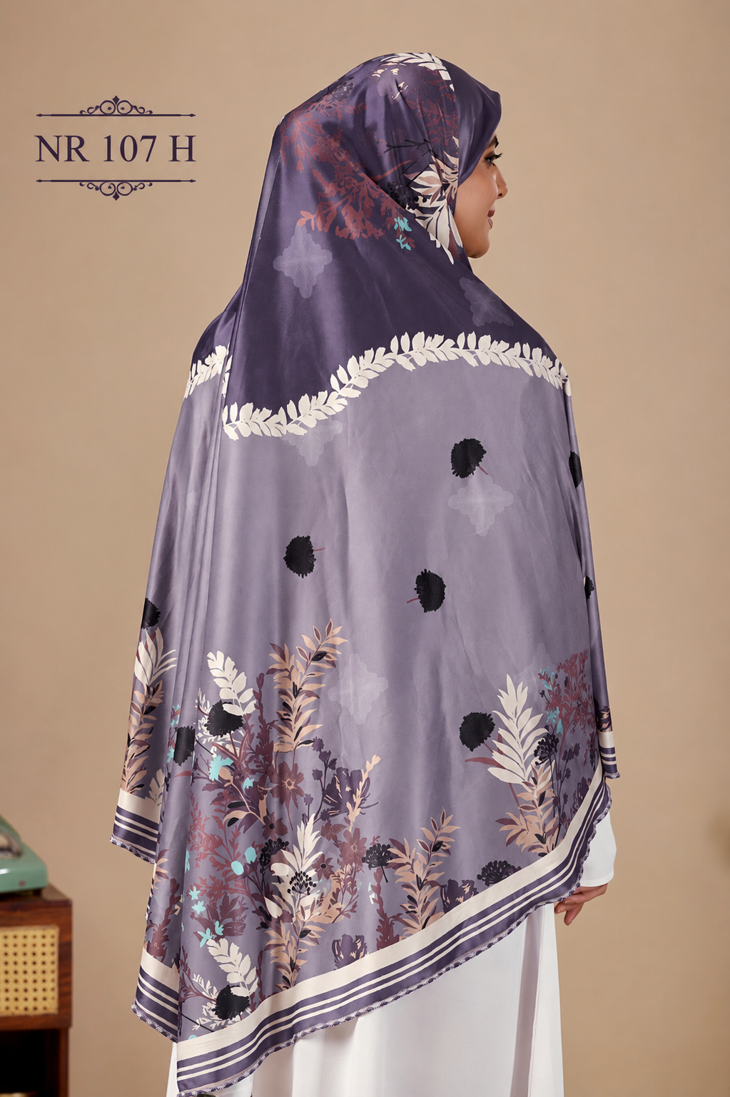 Emerald Bloom Premium Prayer Hijab ( Namaji )