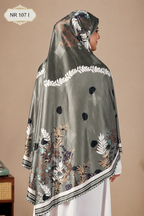 Emerald Bloom Premium Prayer Hijab ( Namaji )