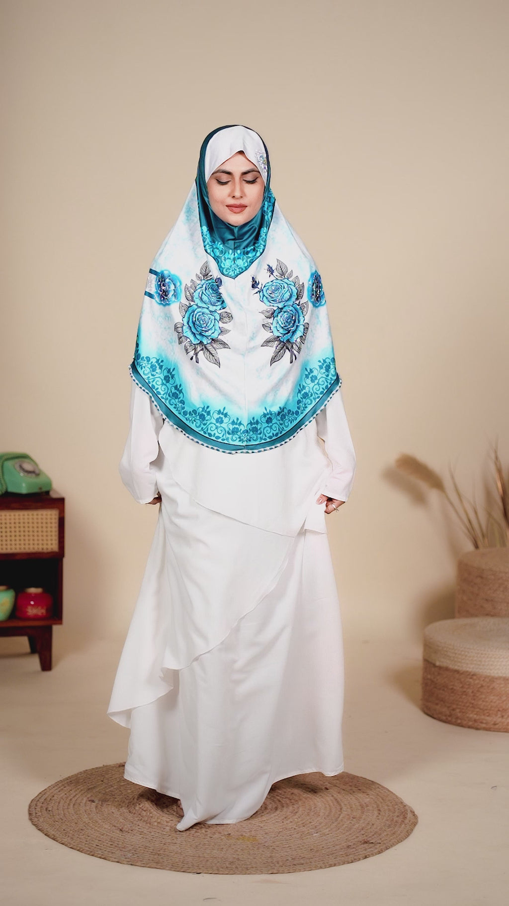 Majesty Malaysian Hijab With diamond Work